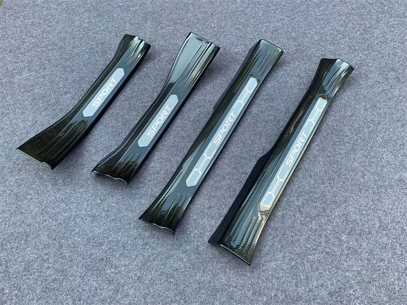 Для Toyota RAV4 2019 2020 внутренний Накладка порога протектор отделка удар гвардии