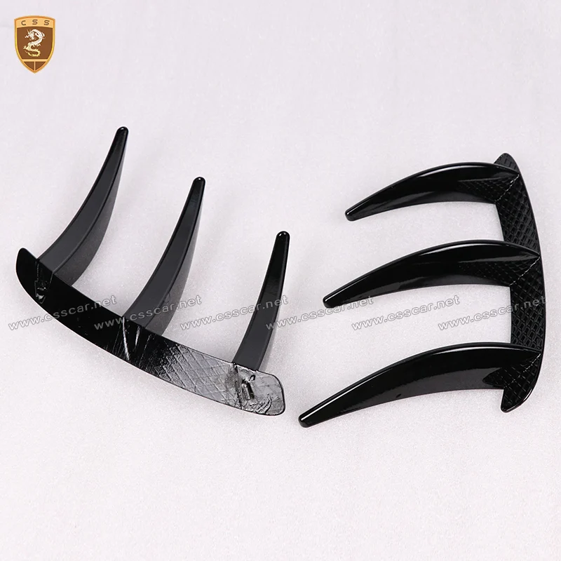 Автомобильный Стайлинг задний бампер спойлер воздушный нож Чехлы наклейки