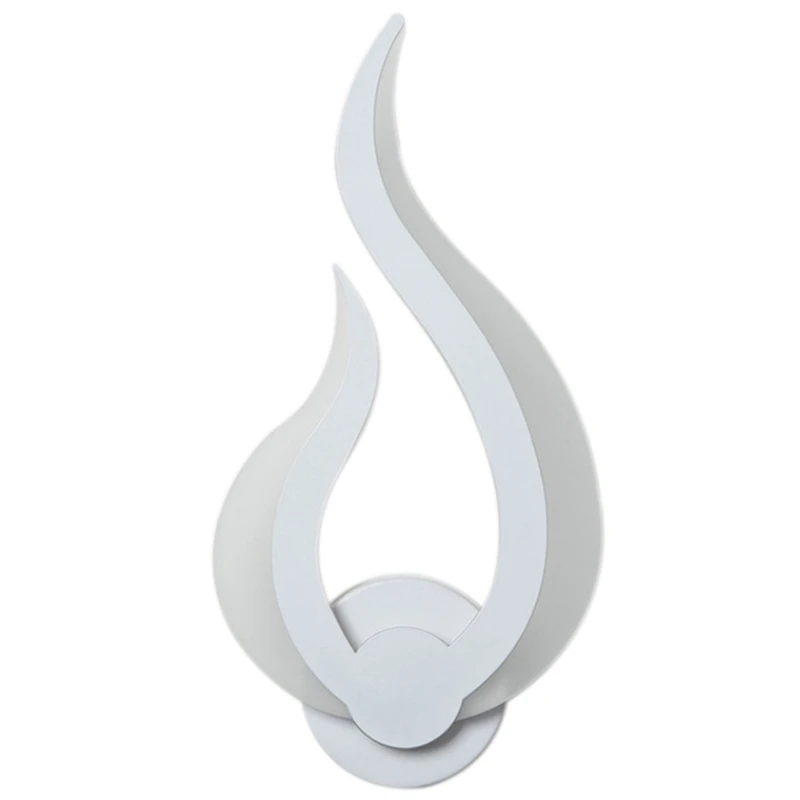 Современная светодиодсветодиодный настенная лампа с эффектом пламени