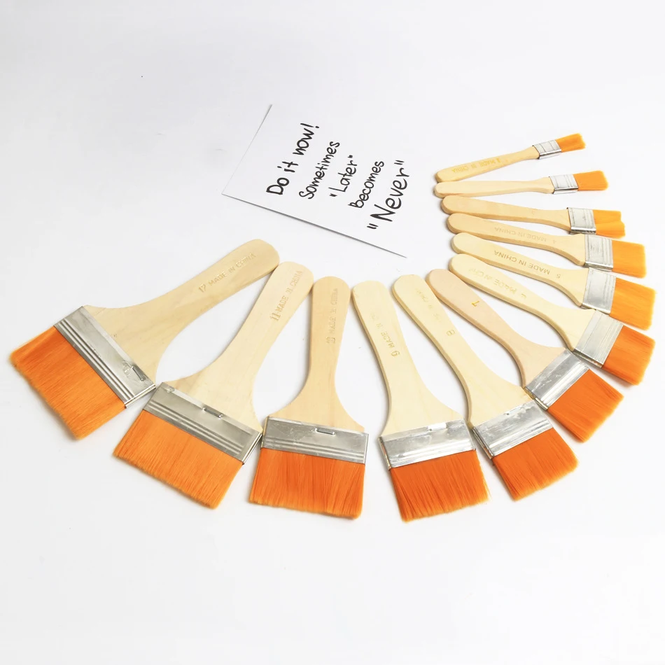 Мягкая щетка для компьютерной клавиатуры очистки пыли деревянная ручка