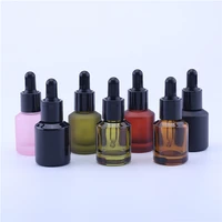 15ml glass dropper bottle 500pcs pack refillable glass bottles for essential oils cosmetics and cooking in 7 colors
