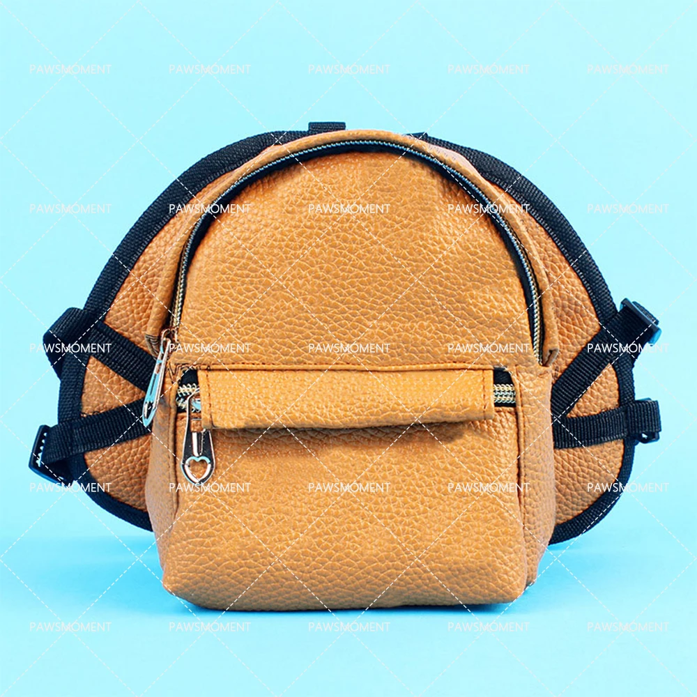 Модный кожаный рюкзак с французским бульдогом шлейка для маленьких собак йорков