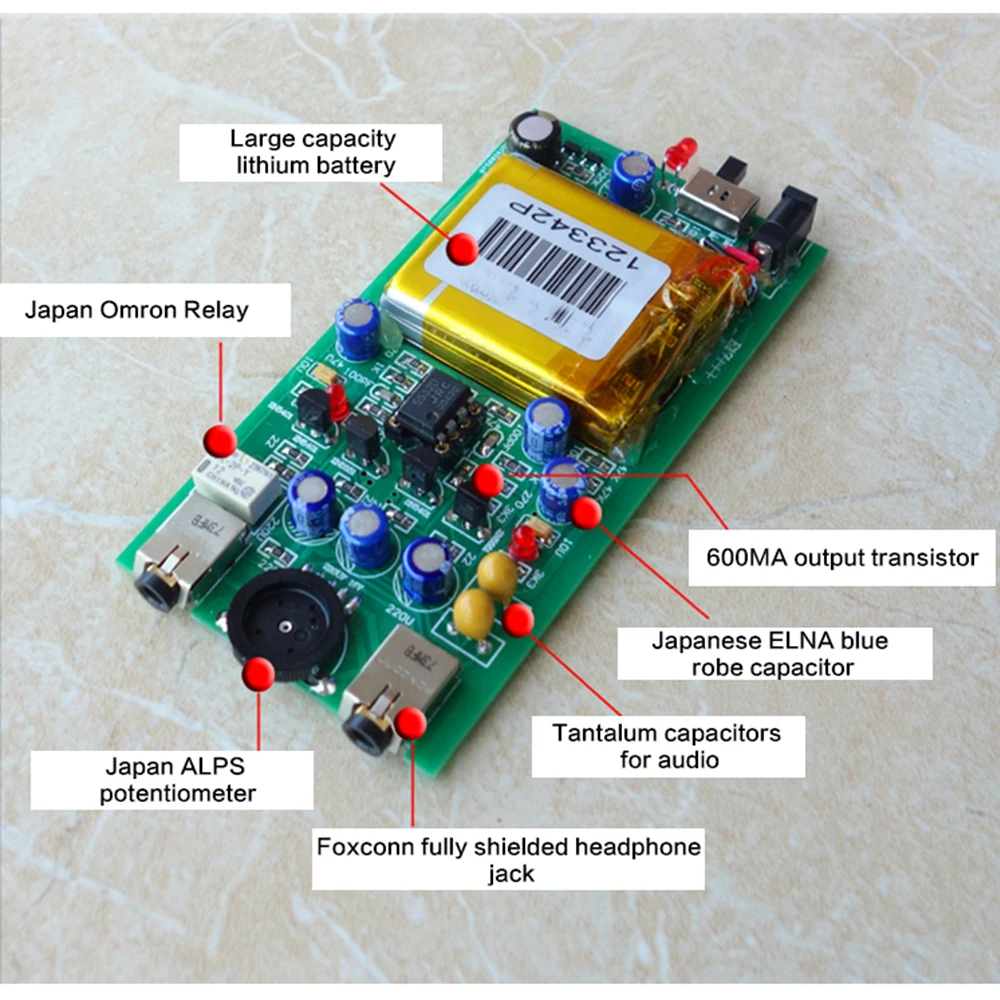 

WL01 Class A Portable Headphone Amplifier High Fidelity Fever HIFI heavy Bass Mobile Phone Headphone Amplifier