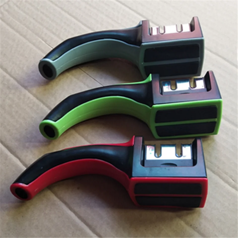 2 Stages Professional Kitchen Knife Sharpener Sharpening Stone Grinder Knives Whetstone Tungsten Diamond Ceramic Tool | Дом и сад