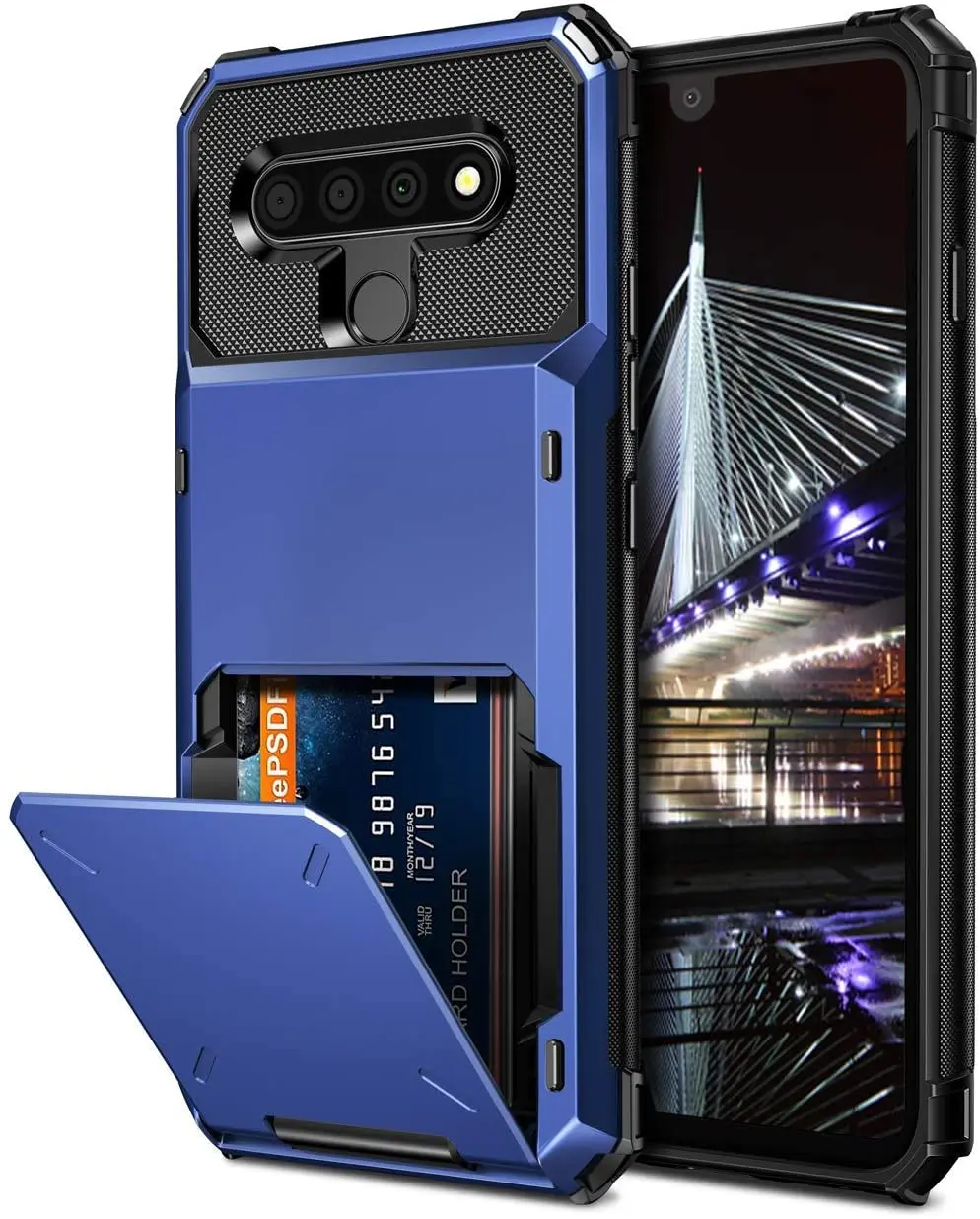 Flip Card Slot Phone Cases For Stylo 6 Business Armor Wallet Hard Case For LG Stylo 6 5 4 Stylo6 Stylo5 Stylo4 K40 Funda Capa