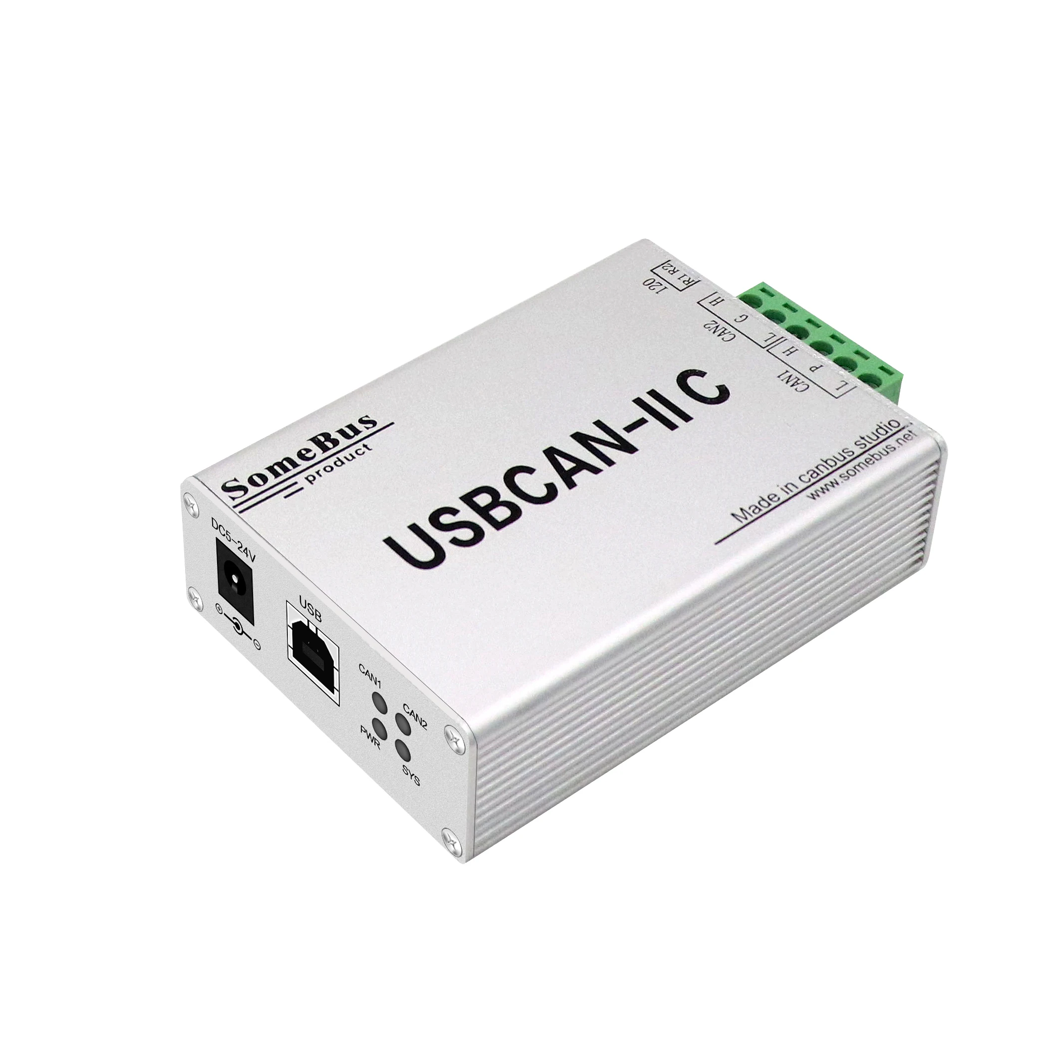 GCAN USBCAN-II C CAN-Bus Analyser/Communication Interface Card,Industrial USB to CAN Box,CAN Data Analysis Tool