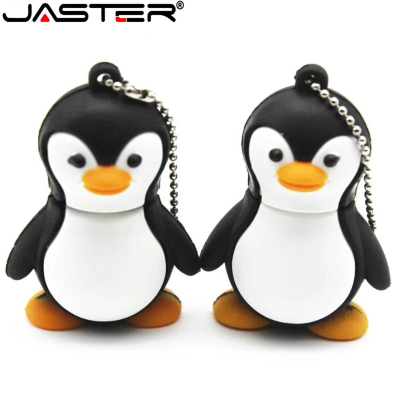 USB флеш накопитель JASTER 4/8/16/32/64 ГБ оригинальный мультяшный пингвин|penguin usb|u diskflash drive