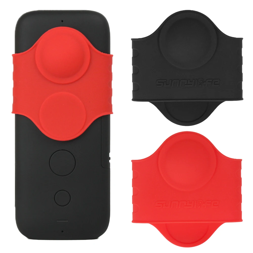 Силиконовый чехол SUNNYLIFE для объектива камеры Insta 360 One X защитная крышка рыбий глаз