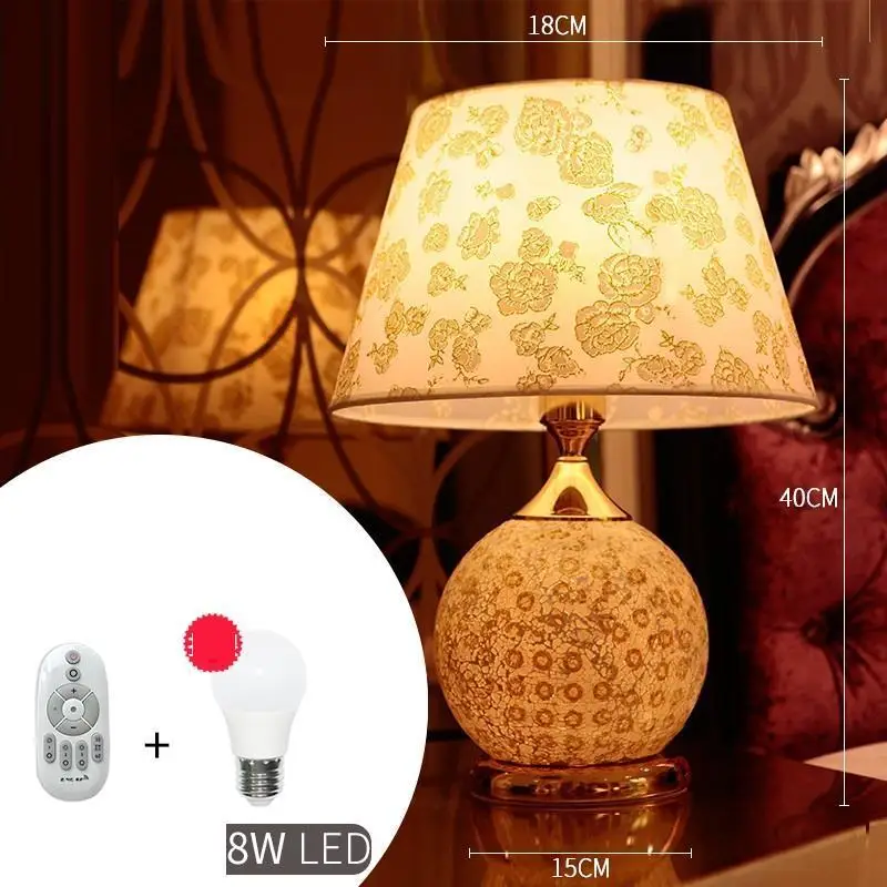 Европейский Chambre Fille Хрустальная кровать Cabeceira Tafellamp Luminaria De Mesa Abajur Para Quarto Deco
