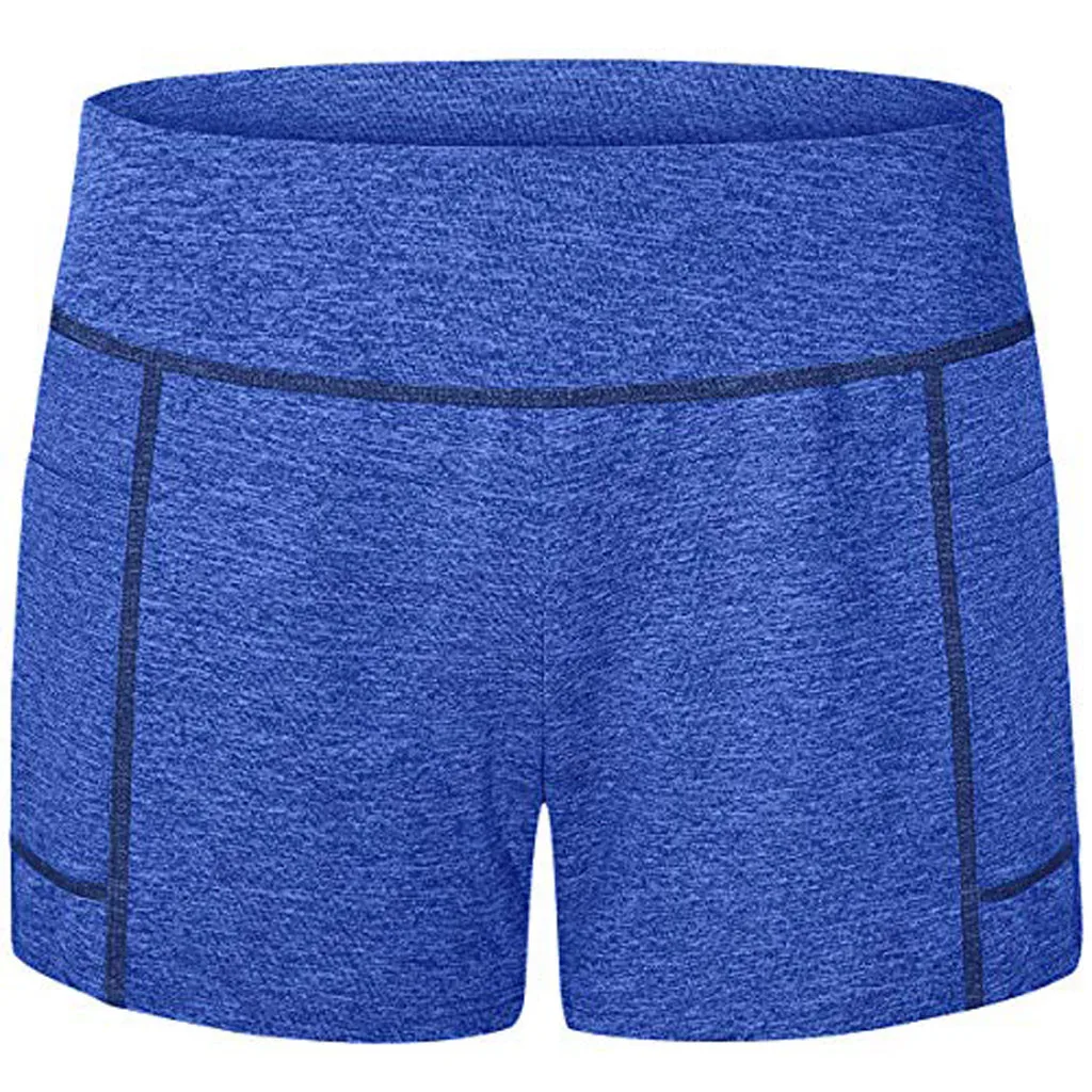 Женские теннисные юбки для бега и йоги эластичные спортивные шорты с карманами