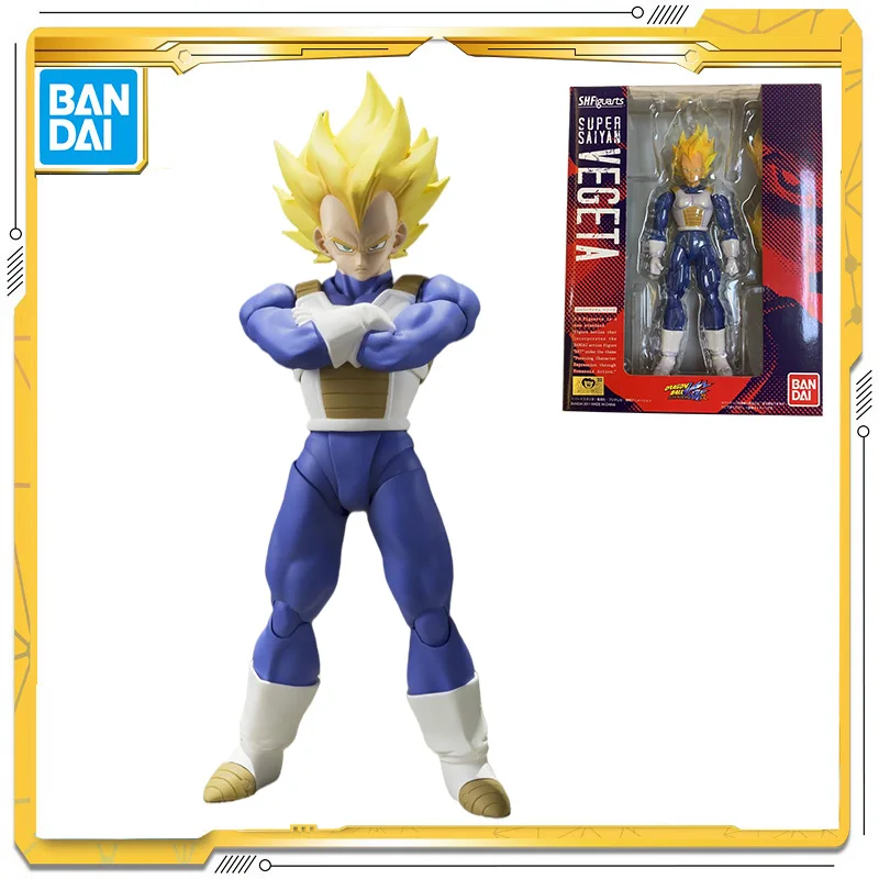 

Original BANDAI S.H.Figuarts Dragon Ball Vegeta IV Action Collection Model Toy Anime Super Saiyan Figure Toys For Kids