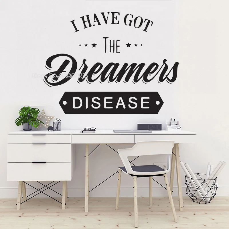Настенная Виниловая наклейка с надписью I has Got The Dreamers 100 LL813
