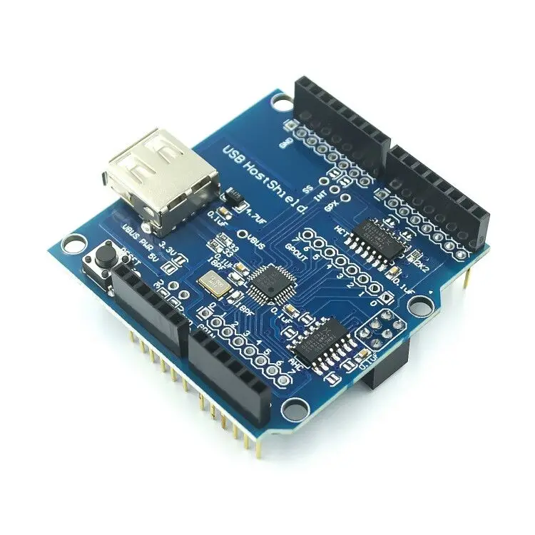 Щит хоста USB 2 0 для Arduino (Suppot Google ADK) Drop|shield usb| |