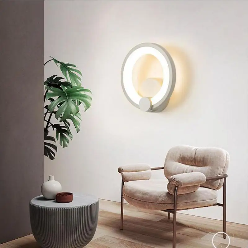 Современный светодиодный настенный светильник акриловый бра Ac90 260v Спальня