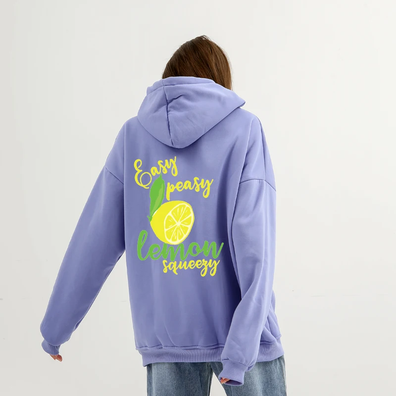 

Свитшот женский оверсайз в Корейском стиле, худи в стиле Харадзюку, милый пуловер с надписью для девушек, уличная одежда