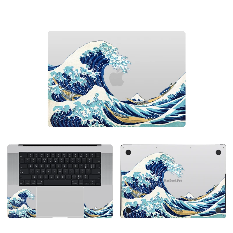 Мультяшная наклейка для нового Macbook pro14 M1 A2442 защитный чехол ноутбука виниловые