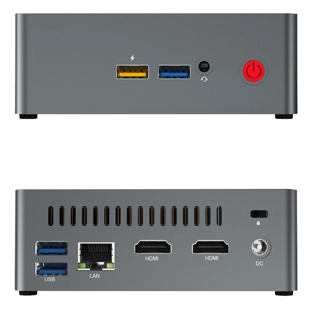Beelink J34 мини-ПК J3455 Windows 10 8 ГБ +/256/512 SSD 2 4 ГГц + 5 ггц WiFi BT4.0 поддержка быстрой зарядки *