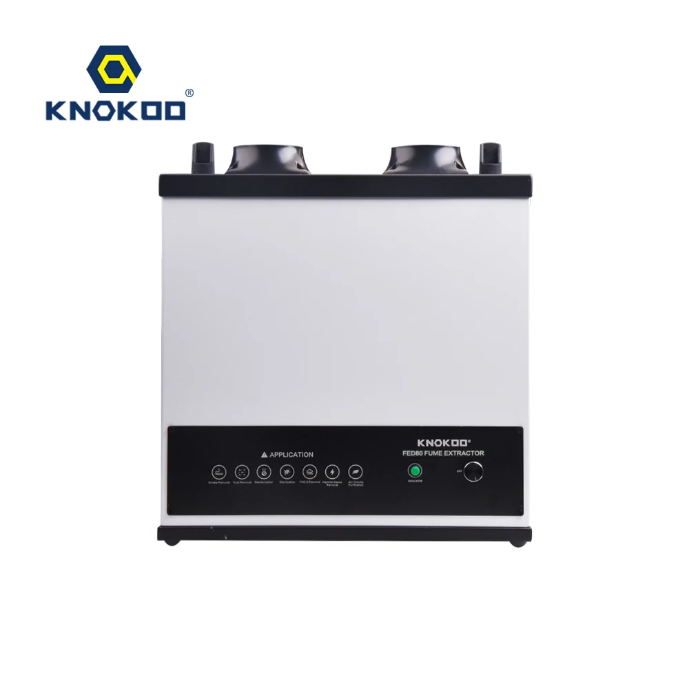 Экстрактор дыма KNOKOO 200 Вт двухканальный сварочный паяльник очиститель лазерный