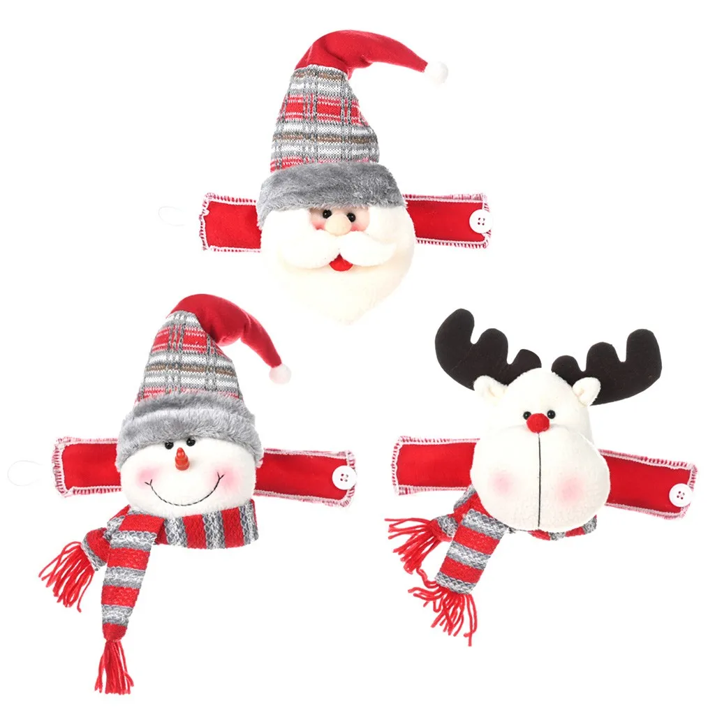 Новинка Рождественская занавеска на резиновой ленте Рождественское украшение