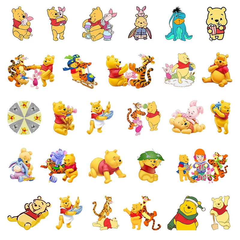 

Disney Winnie The Pooh Jumping Tiger And Piglet Picture Resin Acrylic Epoxy Earrings Fashion Creative DIY Earrings Accessories