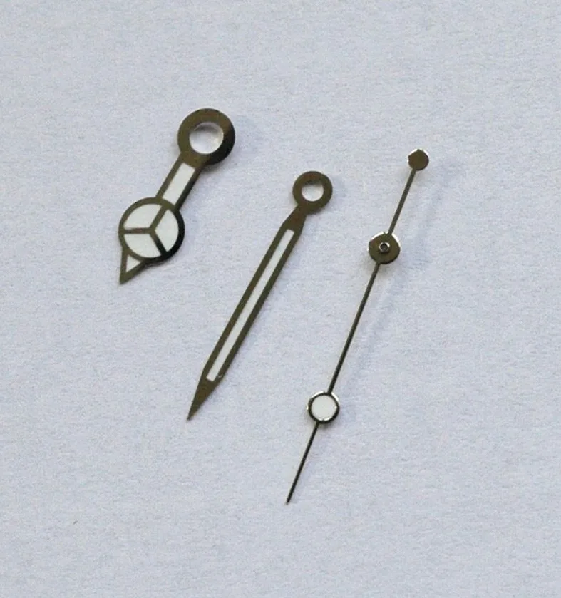 1 комплект стрелок часов светящиеся стрелки посеребренные подходят для ETA 2824 2784