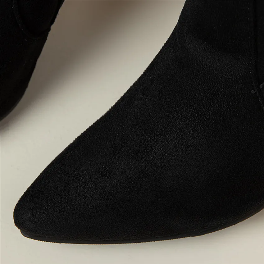 

Women Over the Knee Boots Sexy High Heels Autumn Winter Woman Shoes Women Long Boots Small Big Size 30 - 48