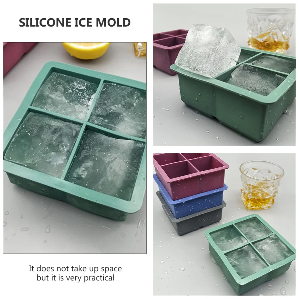 

1Pc Creative Ice Cube Tray Household DIY Ice Cube Mold Silicone Ice Mold