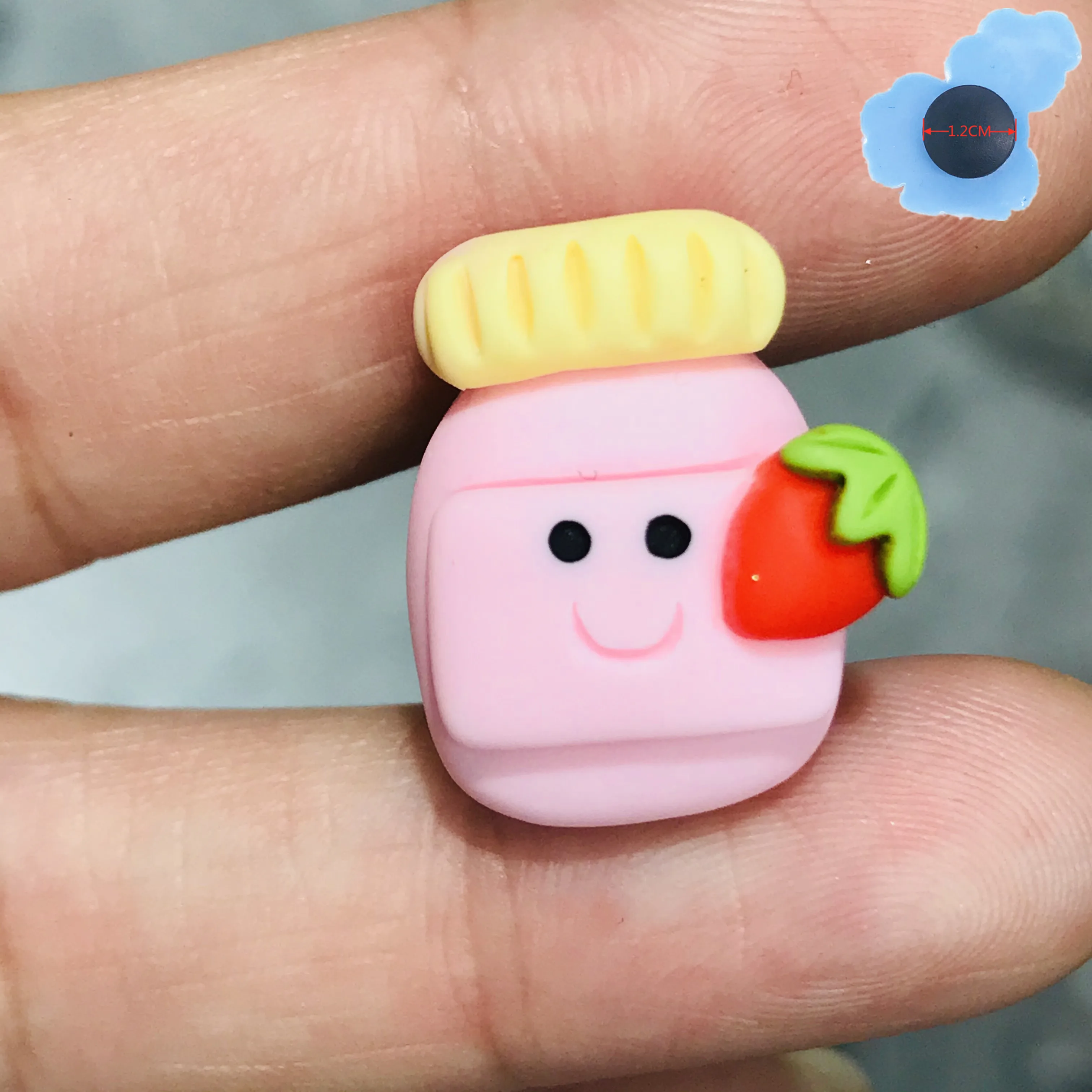 1 шт. Милые Пончики мороженое детские туфли сабо из смолы милое украшение для сада