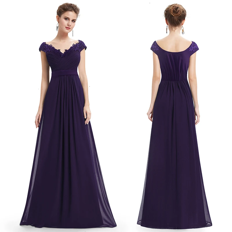 Robe De Soiree EB23368 элегантное ТРАПЕЦИЕВИДНОЕ вечернее платье с v-образным вырезом и аппликацией длинное красное торжественное свадебное платье размера плюс