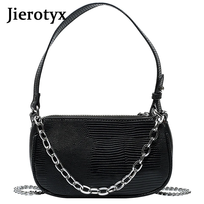 JIEROTYX Роскошная брендовая дизайнерская женская сумка с цепочкой на ремне