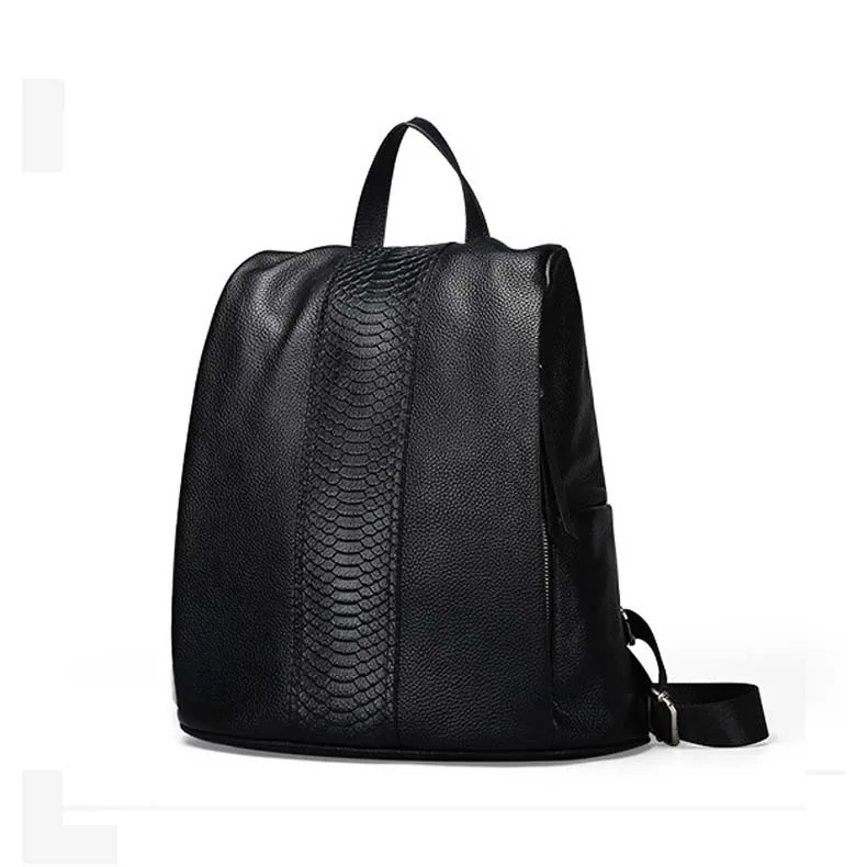 ALNEED женские рюкзаки из натуральной кожи для девочек сумка на плечо женская