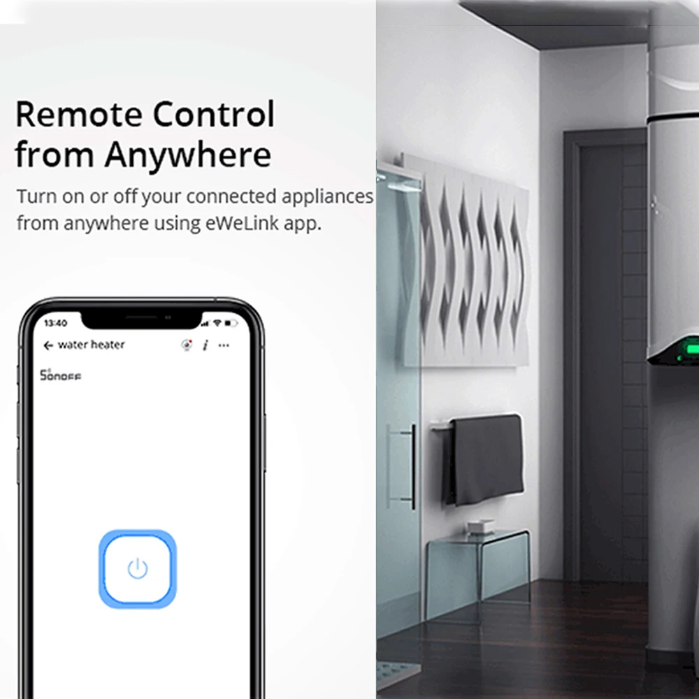 Умная розетка SONOFF S26R2 16 А с поддержкой Wi-Fi |