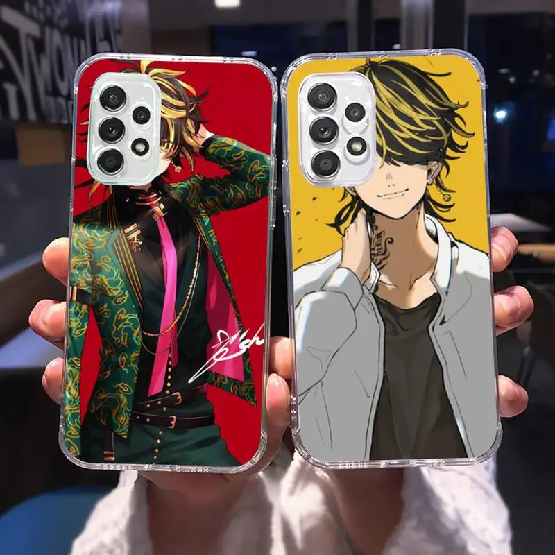

tokyo revengers Avengers manjiro sano Phone Case for Samsung A 51 50 52 12 21s 31 40 70 71 note S 20 10 21 ultra plus fe clear