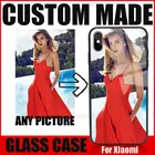 Стеклянные чехлы на заказ для xiaomi mi CC9 9T CC9E 9 8 SE 9SE 8SE 6 5X A1 A2 A3 Pro Lite Mix Max 3 Pocophone F1 POCO X3 NFC