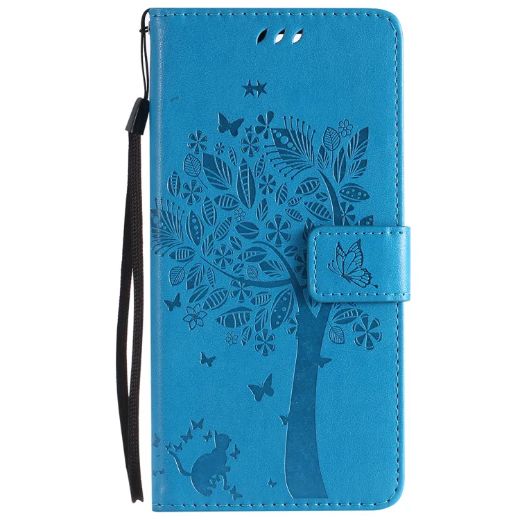 Blue Чехлы-бумажники из искусственной кожи для iPhone 11 Pro Max X XS MAX XR 5 5S SE 6 6S 7 8 Plus откидная крышка слот для карт сумки для Coque iPhone 4 4S - Цвет: Blue