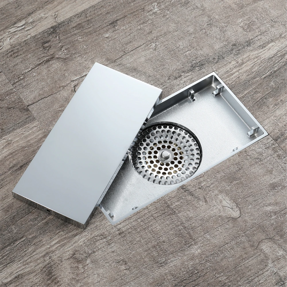 Латунный хромированный Слив для ванной 20 х10 см|Стоки| |