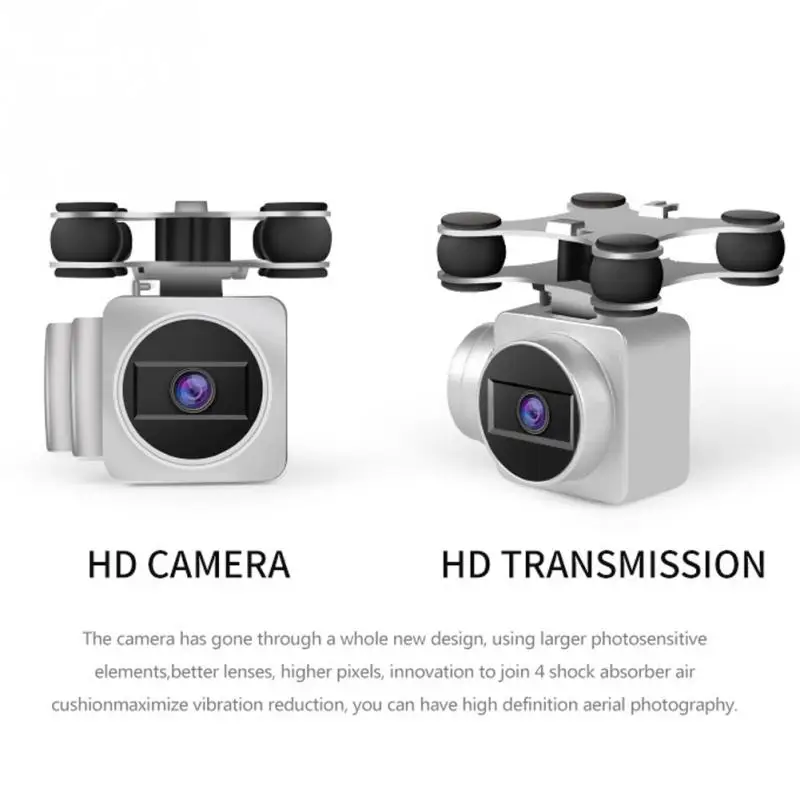 Радиоуправляемый вертолет с камерой HD 1080P Wi Fi FPV селфи Дрон Профессиональный