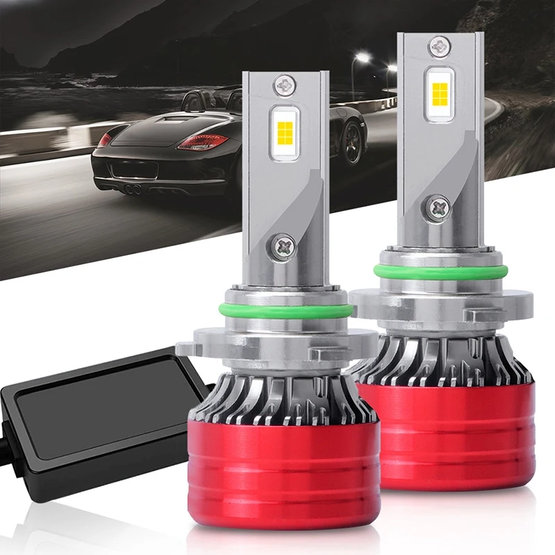

Новый стиль светодиодный фар автомобиля F5 Автомобильный светодиодный светильник раздел обновления Универсальный Автомобильный фар 9006 HB4