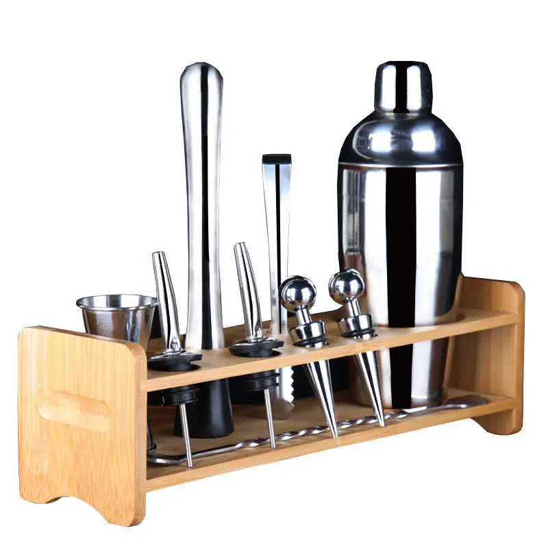 Коктейльный шейкер Shike из нержавеющей стали ручной для чая снега бара набор