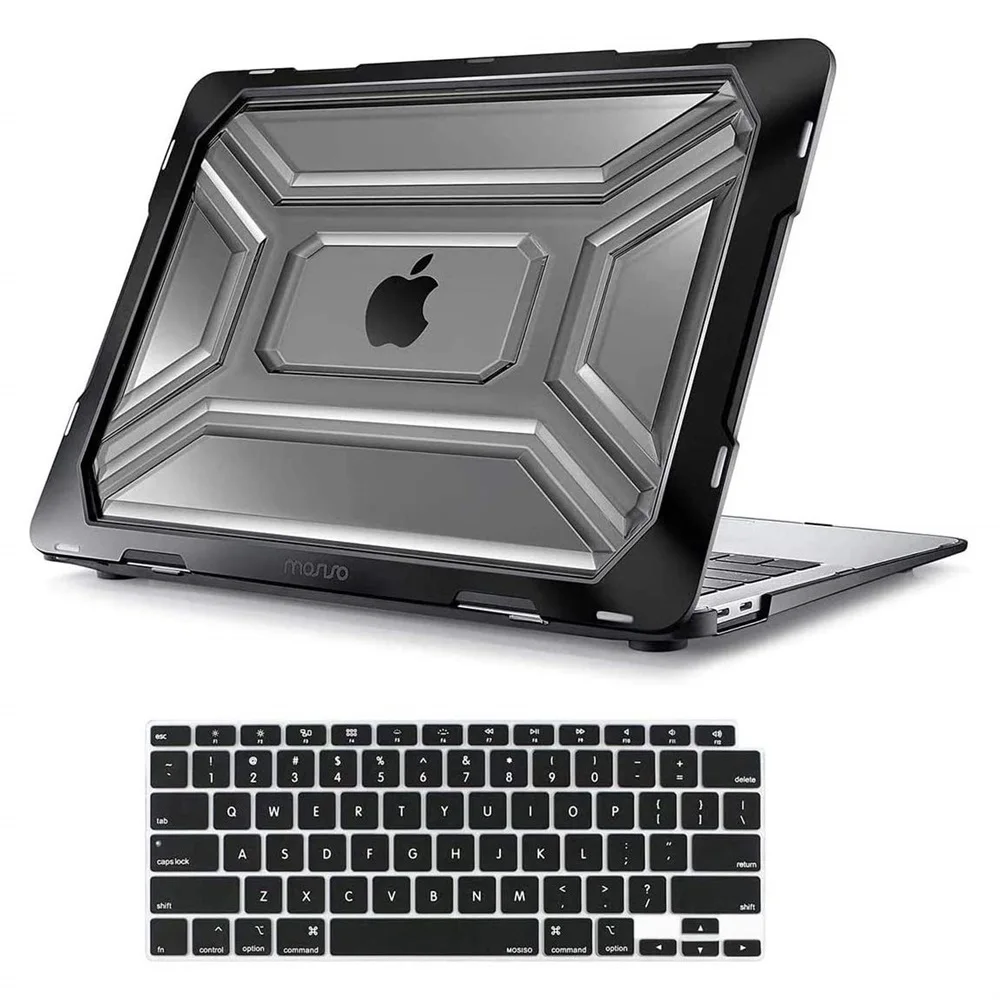 Чехол MOSISO для ноутбука 2020 Macbook Air 13 A2337 M1 A2179 Pro A2338 A2289 A2251 жесткий чехол с бампером из