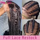 Парики из натуральных волос на полной сетке, предварительно выщипанные, отбеленные, с узлами, парики 28 дюймов, 150% бразильские волосы, прямые парики из натуральных волос для женщин