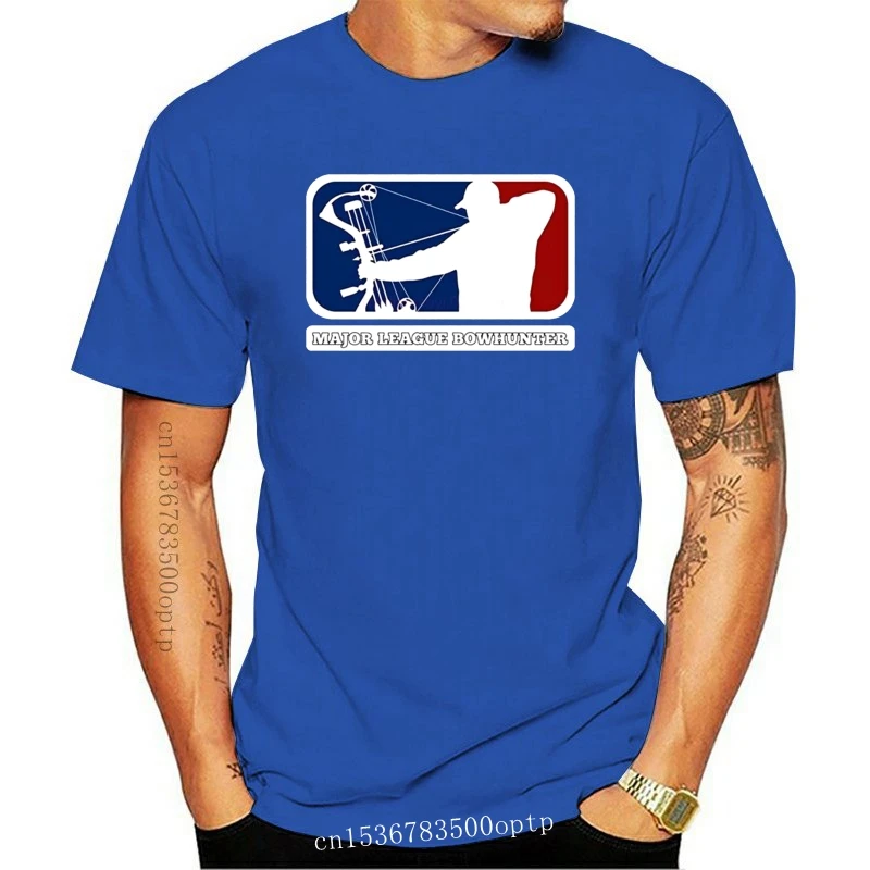 

Новинка 2021, мужская летняя футболка с круглым вырезом, Мужская короткая футболка от крупной Лиги Bowhunter