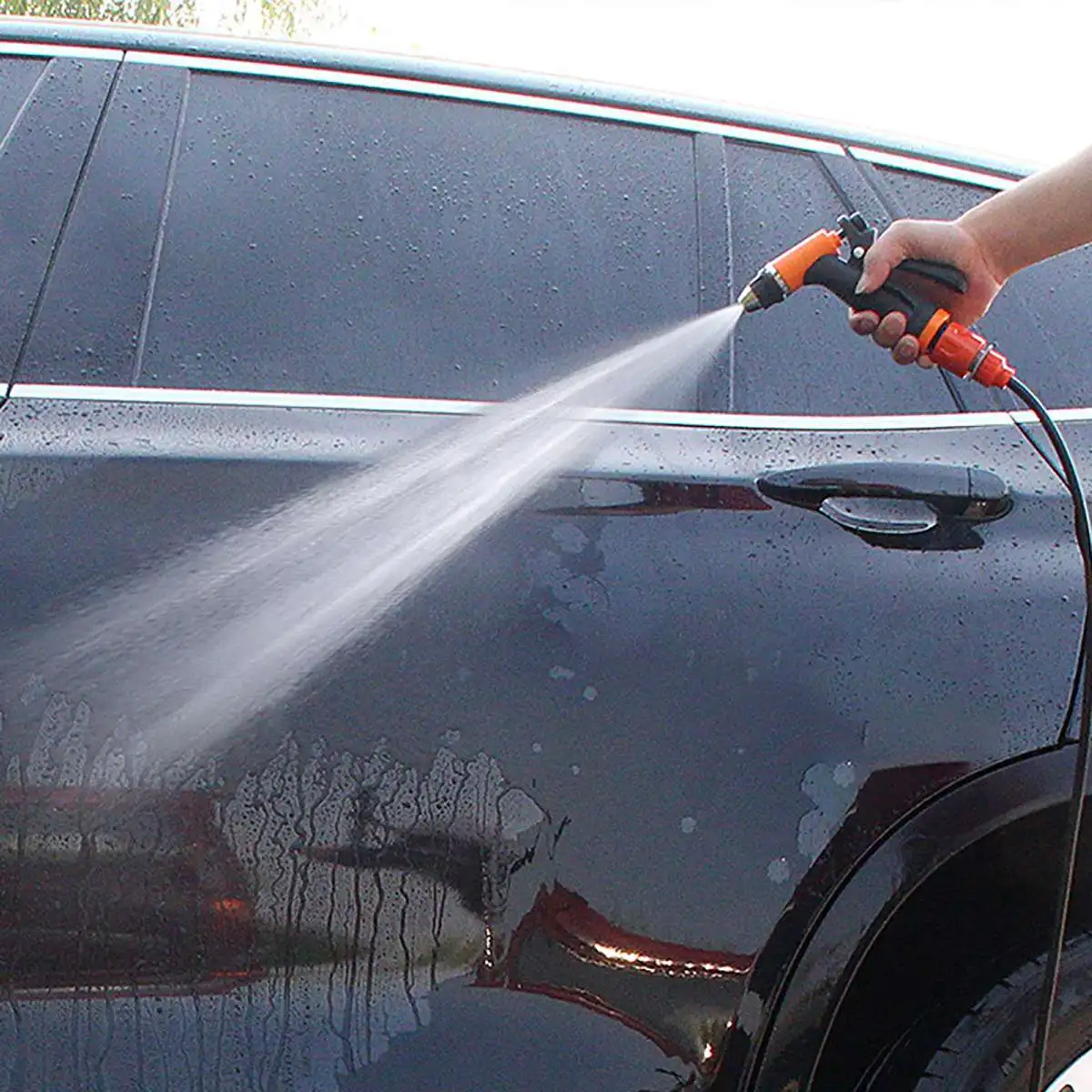 Купить Бытовая портативная электрическая мойка высокого давления для автомобилей, 80 Вт, 6 л/мин, 12 В, 24 В, прокладка для стиральной машины для автомо...