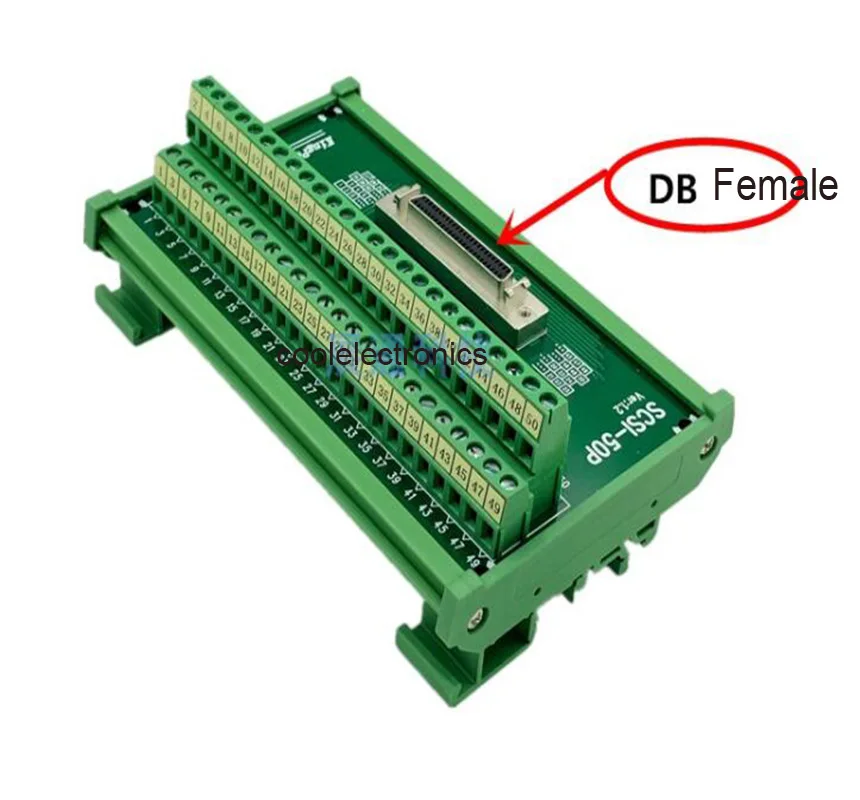 SCSI50 SCSI 50 Pin DB разъем для блокировки клеммы |