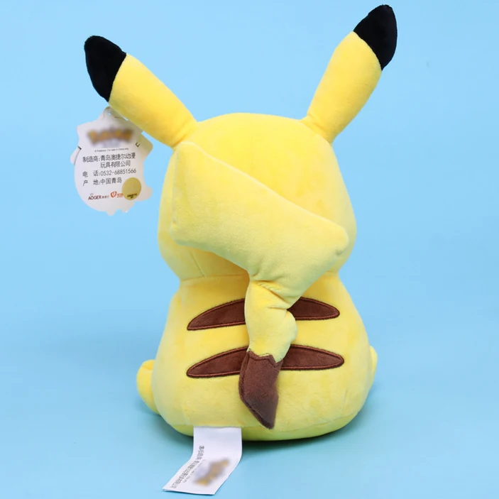 Kawaii Pikachu Charmander Squirtle Bulbasaur Lapras плюшевая кукла мягкая качественная Игрушка Аниме игровой периферический продукт подарки