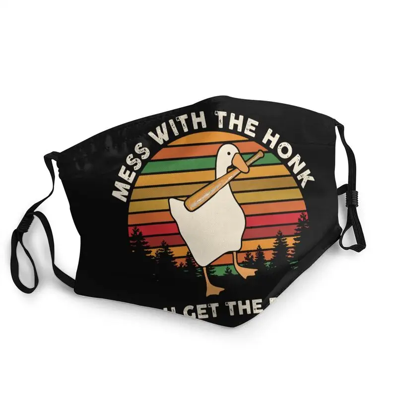 

Связывайтесь с гудок вы получаете Бонк лицевая маска для взрослых, унисекс, в виде безымянный игра Гусь мем маска защитный респиратор муфел...