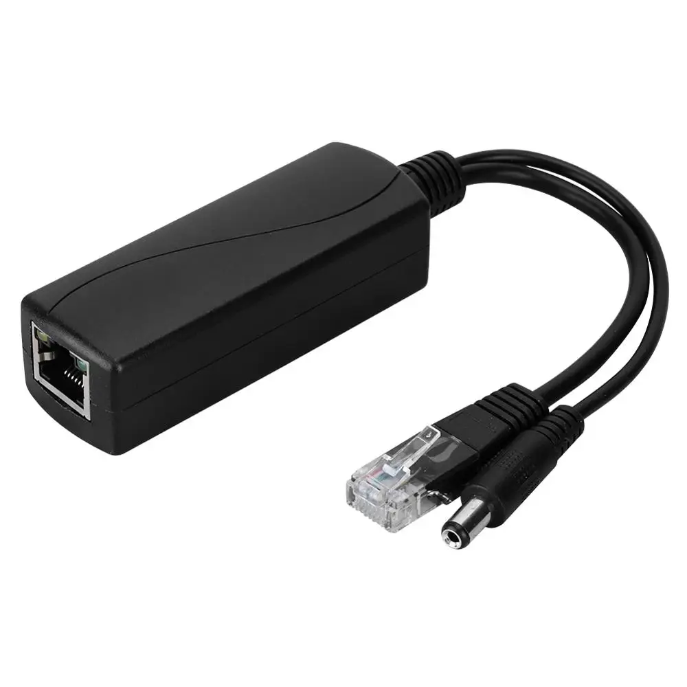 

48V to 12V POE Connectors Adapter Cable Splitter Injector Power Supply for Huawei for Hikvision