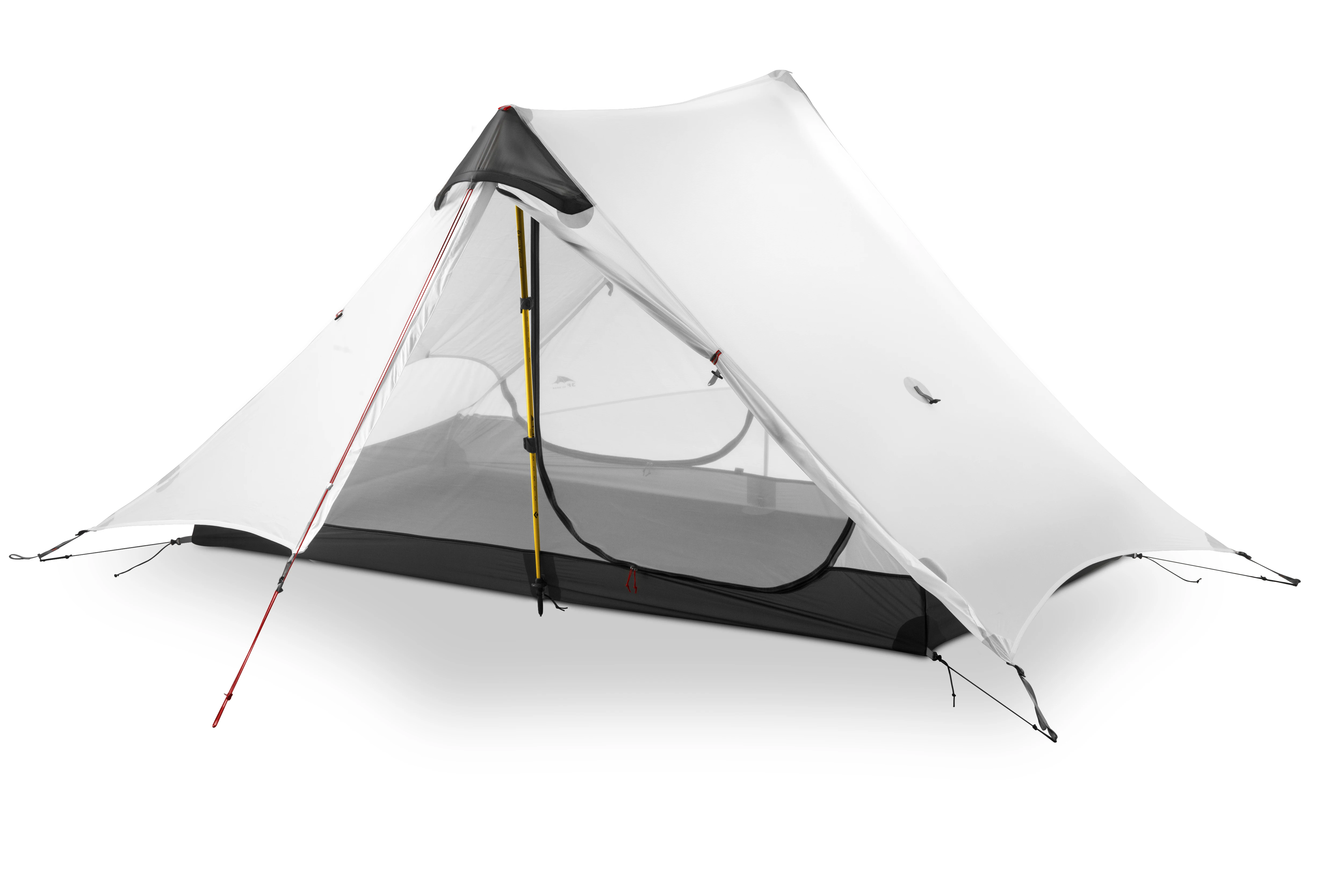 3F UL шестерни 2019 lanshan 2 бесштоковый палатка человек профессиональный 15D Silnylon Oudoor
