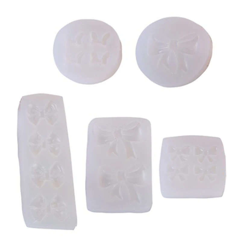 

Блестящая блестящая шпилька для волос с бантом, брелок из силикона, брелок «сделай сам», подвеска, ювелирные изделия для подарка на День свя...