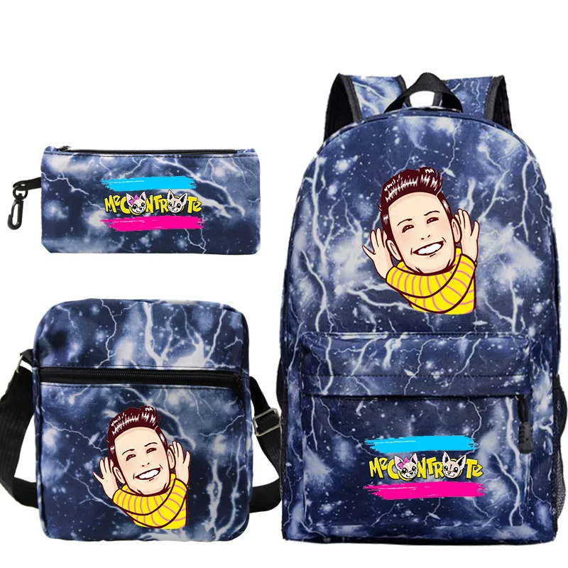 3 шт./комплект школьный рюкзак для мальчиков и девочек |